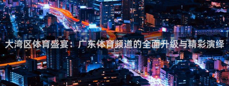 高速飞速体育直播：大湾区体育盛宴：广东体育频道的全面升级与精彩演绎